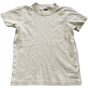 Uniqlo Crewneck U tee XS light heather gray short sleeve tshirt